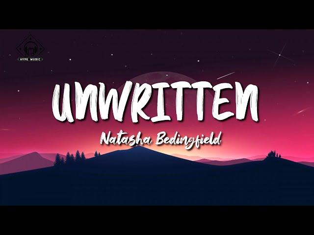 Natasha Bedingfield - Unwritten (Lyrics)