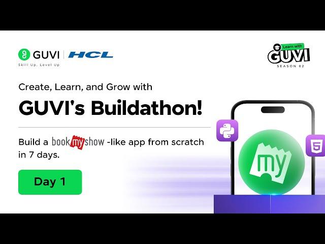 Learn With GUVI is back with Season 2! - 14th - October | GUVI