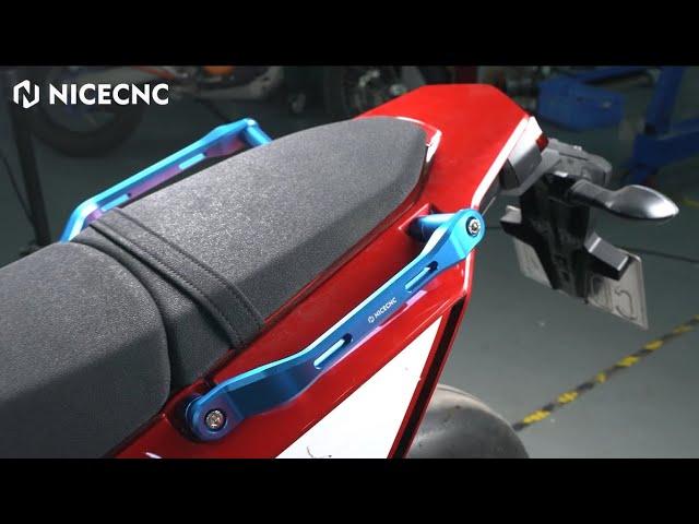 How to Install Upgraded Passenger Rear Grab Handle Set For Yamaha Tenere 700 /XTZ700 2019-2024