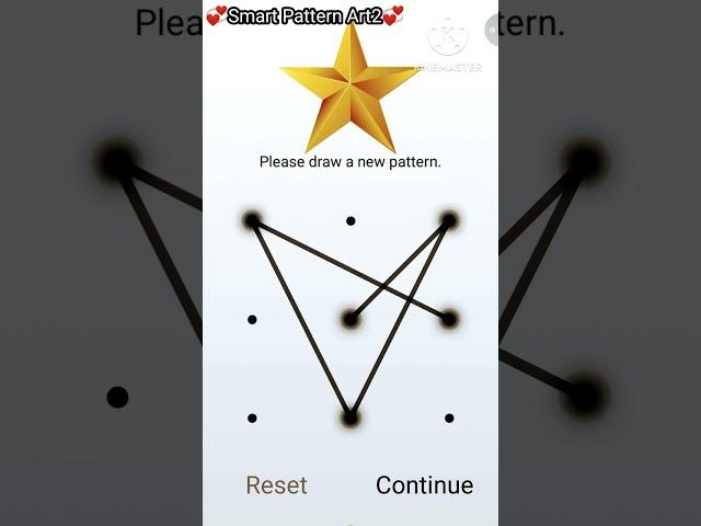 Star ⭐ Pattern Locks best Star Password #shorts #viralshorts #star #pattern #ytshorts #trending