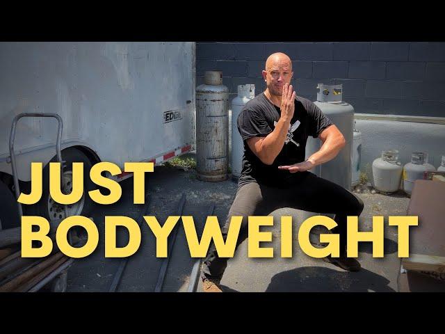 Train with nothing - bodyweight exercises to save your life - Horse Stance