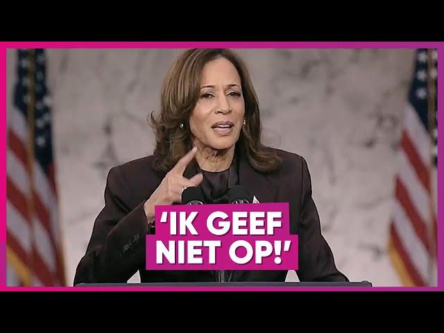 Harris: 'Strijd is nog niet voorbij!'