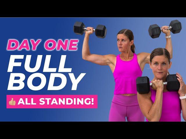 New Year Challenge Day 1: 20-Minute Full Body (Dumbbell Strength)