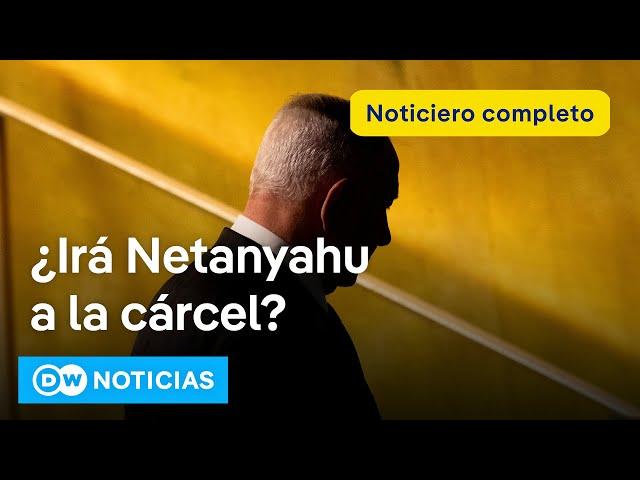  DW Noticias 21 noviembre: La Haya emite órdenes de arresto [Noticiero completo]