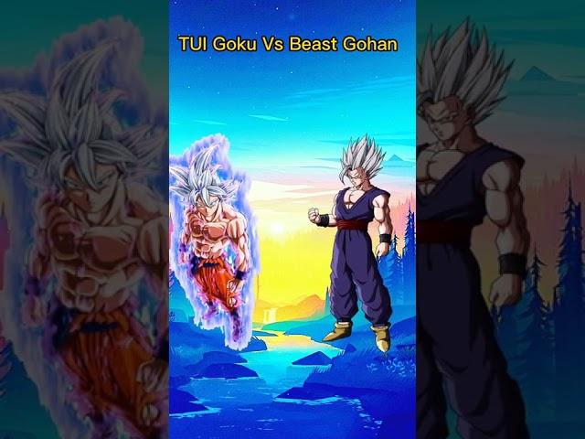 TUI Goku Vs Beast Gohan