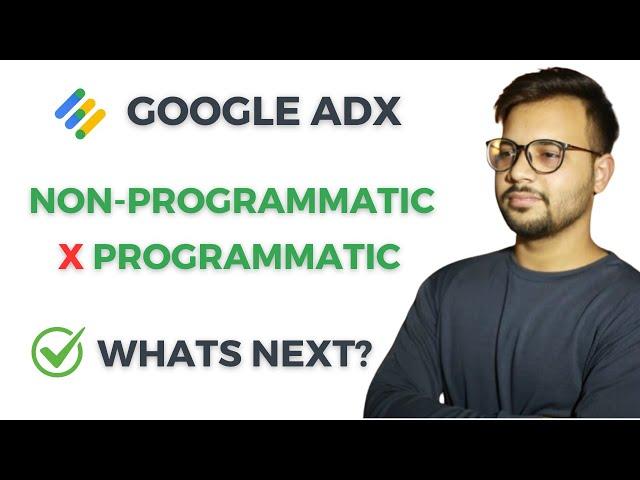 Non Programmatic Ads Not Showing | AdSense Active Dashboard Ads Stop | Google Adx Update 2024