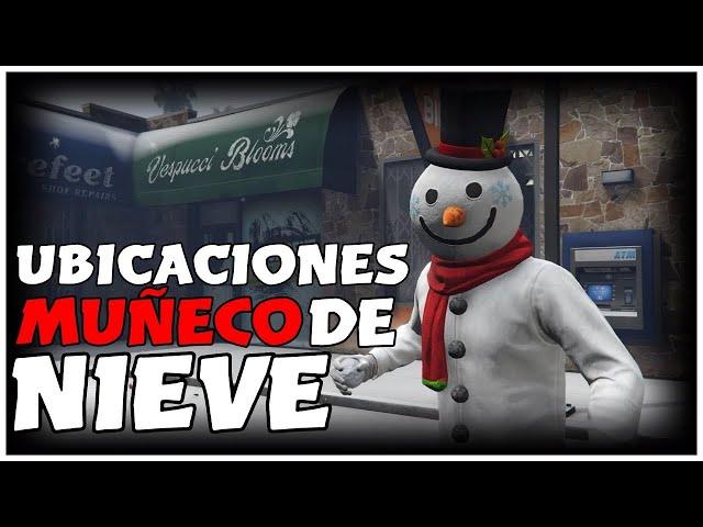 Gta Online: Nuevo CONJUNTO ESPECIAL Muñeco De Nieve ️️ (Ubicaciones)