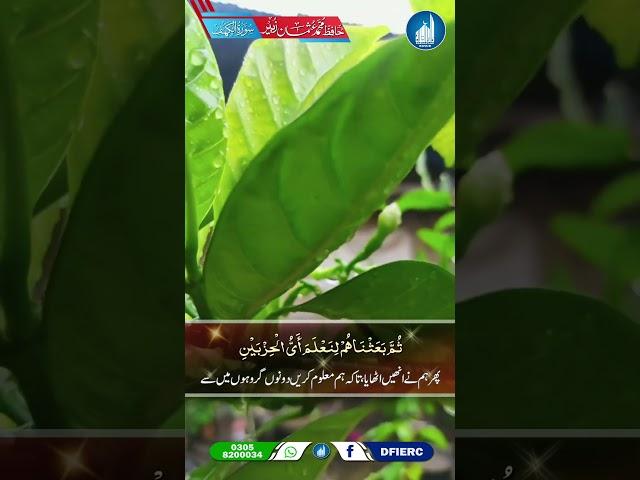 Telawat Sora Al kahif || Hafiz Usman Zubair || #shorts #shortvideo #telawat #quran
