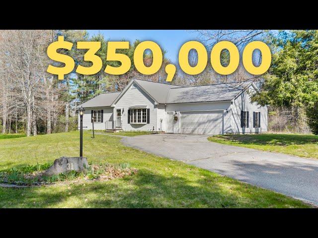 Inside a $350,000 Ranch located in Portland Maine Suburbs | Gorham Maine Real Estate 2022
