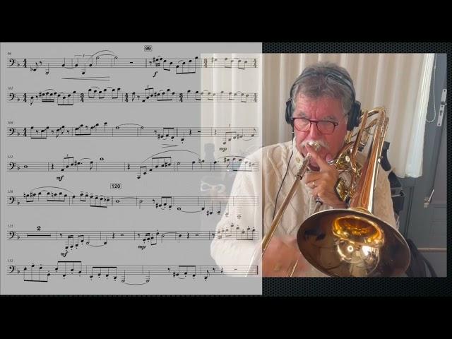 Ben van Dijk - bass trombone World Concerto 1st movement