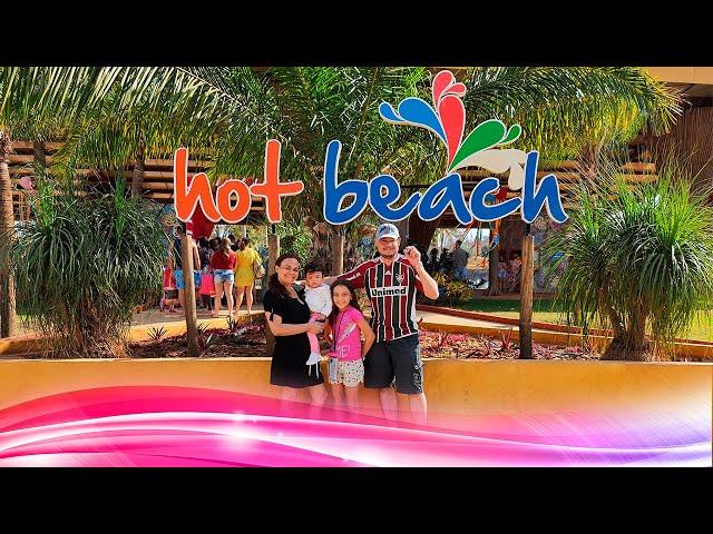 TOUR COMPLETO PELO PARQUE AQUÁTICO HOT BEACH - Olímpia - SP com crianças.