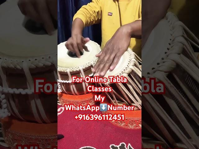 Tabla Dhir Dhir Practice Bols by Ankit Kashyap Tabla Music Teacher Uttarakhand Haridwar India