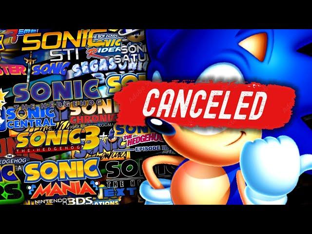 EVERY CANCELED SONIC PROJECT ( deep dive )