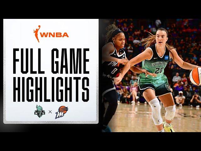 New York Liberty vs. Phoenix Mercury | FULL GAME HIGHLIGHTS | August 18, 2023