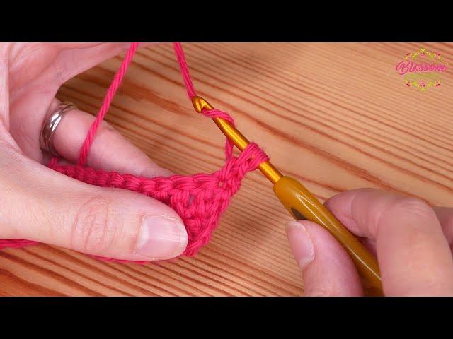 ‼️ NO MORE CHAINS, Change the way you crochet FOREVER! Game changing top tip for perfect crochet! 