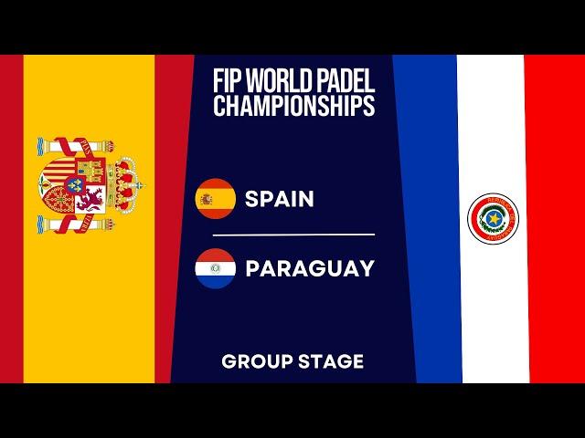 SPAIN vs PARAGUAY - Day 3 - Full Highlights (ALL MATCHES) - FIP WORLD PADEL CHAMPIONSHIPS 2024