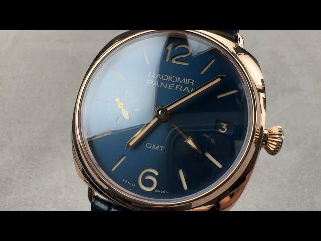 Panerai Radiomir 3 Days GMT PAM 598 Panerai Watch Reviews