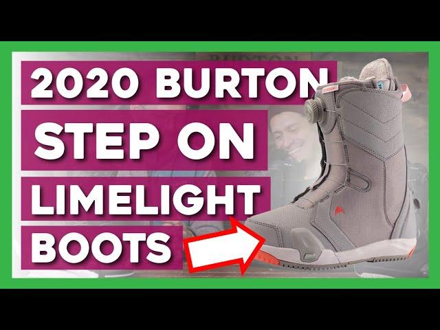 NEW 2020 BURTON STEP ON LIMELIGHT WOMEN'S SNOWBOARD BOOTS!!!