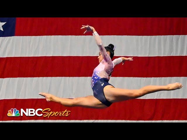 Leanne Wong wins U.S. Classic behind excellent beam performance | NBC Sports