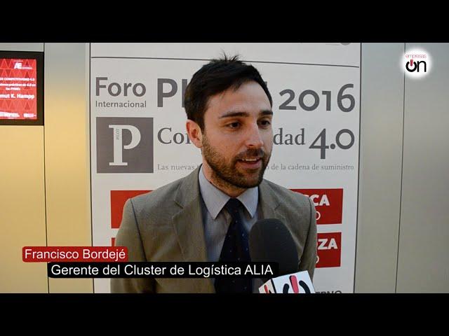 Francisco Bordejé gerente del Clúster de Logística ALIA