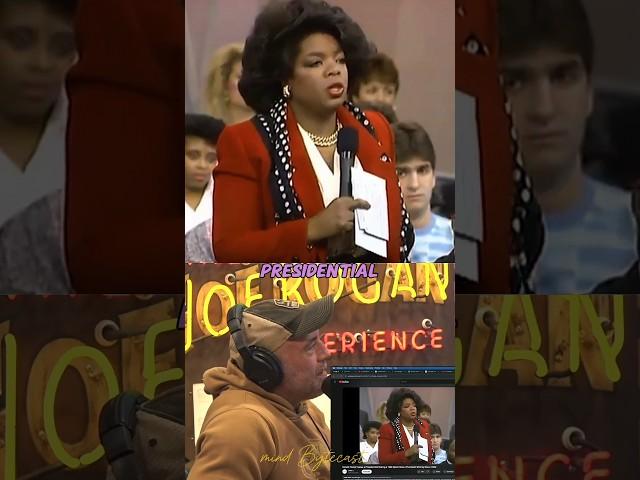 Joe Rogan reacts to 80's Oprah asking Trump to run