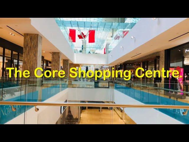 How busy is The CORE Shopping Mall this days | Calgary Downtown Alberta Canada.