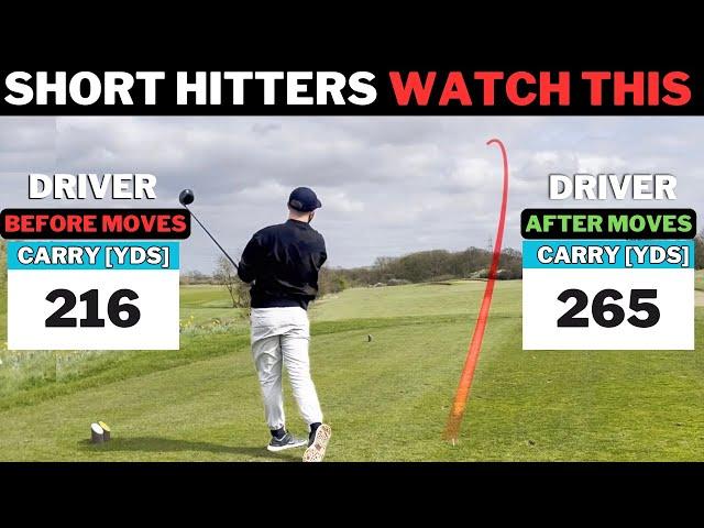 Why You Will Never Hit Driver As Far As You Should (You're Missing 2 Key Moves)