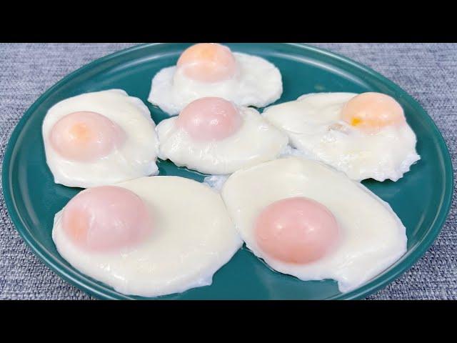 A recipe of  ，This method of poached eggs is too good, no scattered flowers, no foam