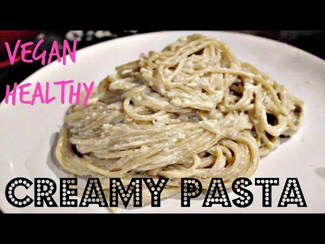 CREAMY PASTA (VEGAN CARBONARA RECIPE) | Cheap Lazy Vegan