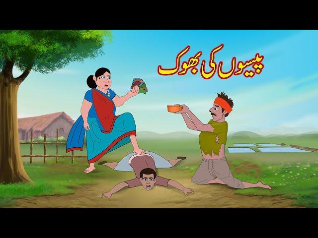 پیسوں کی بھوک | Paisoo Ki Bhook | Urdu Story | Moral Stories in Urdu | Urdu Kahaniya