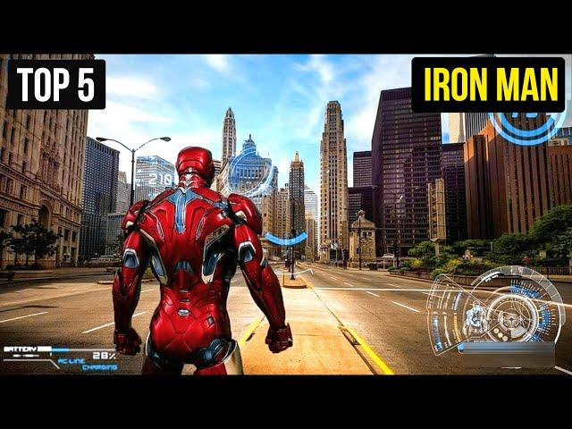 Top 5 High Graphics Iron Man android games | online/offline | 2022 |