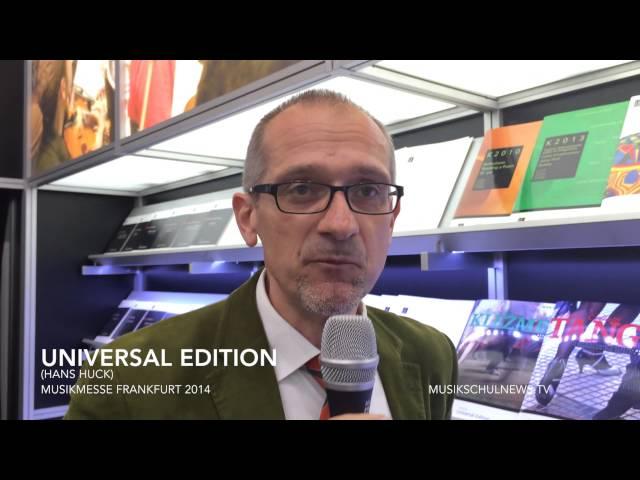 Universal Edition - VdM-MusikschulNews Musikmesse 2014