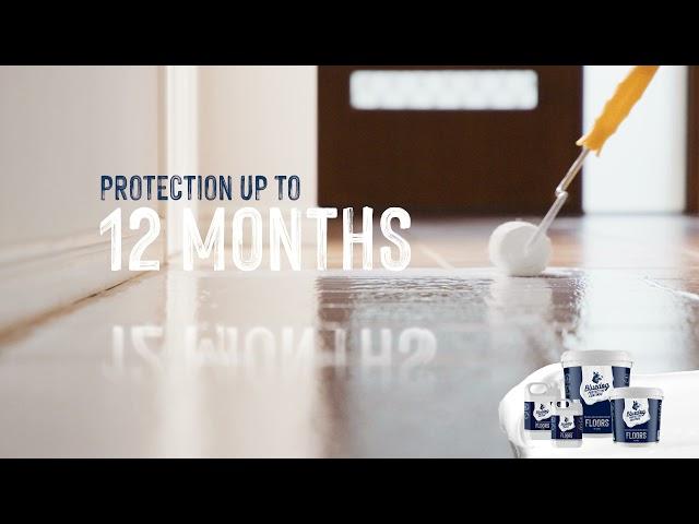 Bluedog Protective Coatings is great for FLOORS - roll on & peel off protection for up to 12 months