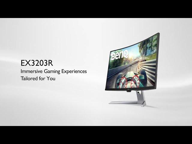 BenQ EX3203R 144hz HDR Curved Gaming Monitor Product Video