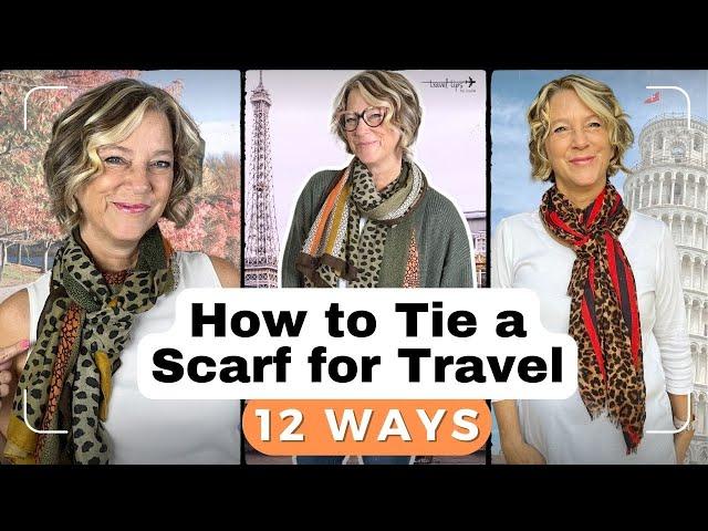 How to Tie a Scarf / Learn 12 Ways