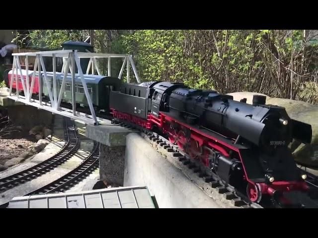 Piko Gartenbahn BR 50 DR mit Rekowagen