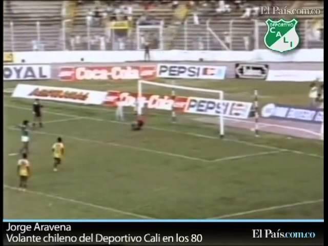 Los goles de Jorge Aravena con Deportivo Cali