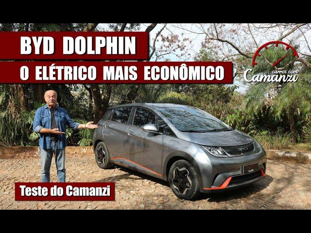 Teste do BYD Dolphin: o elétrico mais econômico que testamos - Teste do Camanzi