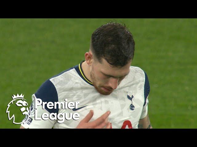 Pierre-Emile Hojbjerg breaks through for Tottenham against Liverpool | Premier League | NBC Sports