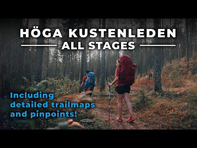 ALL STAGES OF THE HÖGA KUSTENLEDEN - Hiking the High Coast Trail in Sweden | Backpacking