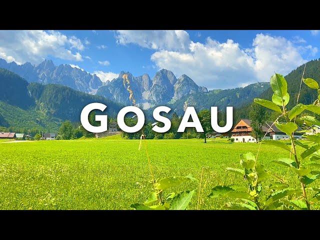 GOSAU AUSTRIA | Walking Tour with Dachstein Glacier View