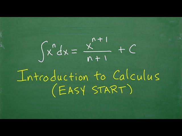 EASY CALCULUS Introduction – Anyone with BASIC Math skills can understand….