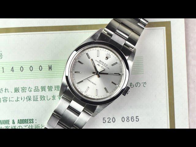 Rolex Oyster Perpetual Air-King ref. 14000M Y serial