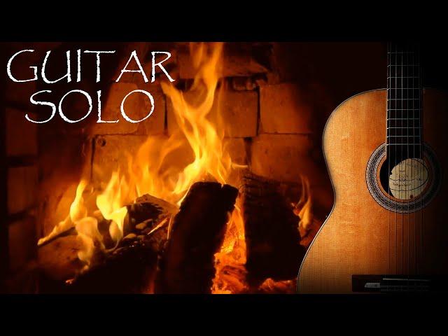 ŞÖMİNE ATEŞİ GİTAR SLOV SOLO 14, BURNING FIREPLACE GUITAR SLOW SOLO 14