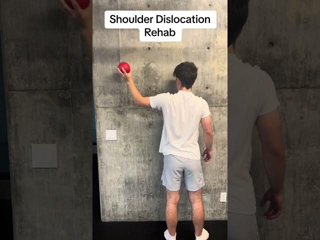 Shoulder Dislocation Rehab: