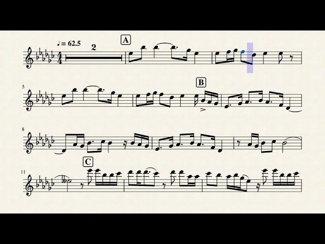 Double Trouble (flute sheet music) Fire Saga - Eurovision Song