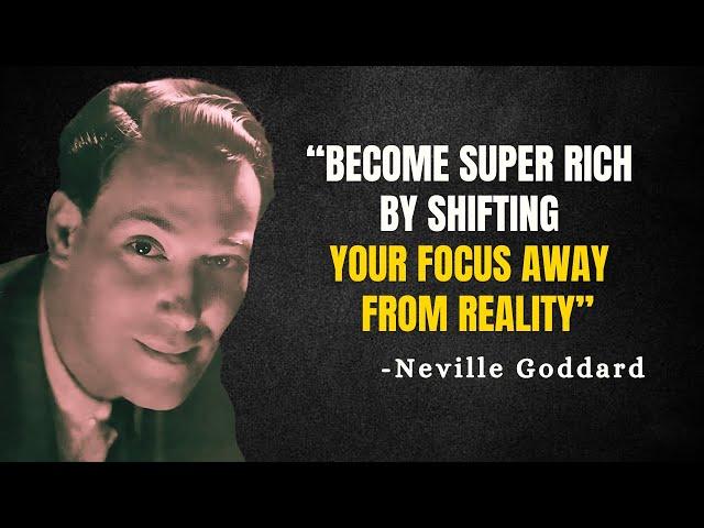 The Secret To Ignoring Reality & Becoming Super Rich :Law of Assumption - Neville Goddard Motivation