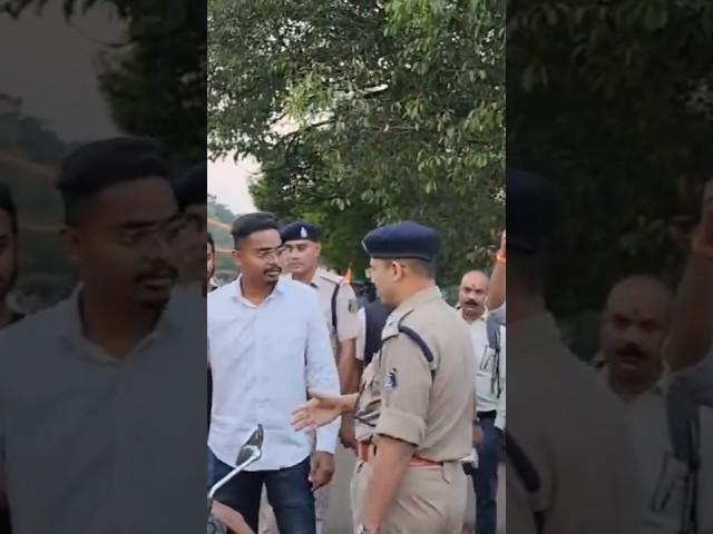 Durg Sp Dr Abhishek pallav ne laga di vlass  #follow #video