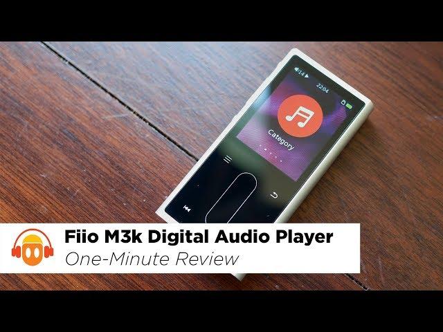 Fiio M3k Digital Audio Player Overview (4K) - Minidisc in a Minute