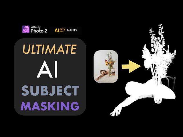 AFFINITY PHOTO 2: GET PRECISE AI SUBJECT MASKING WITH THIS TOOL!